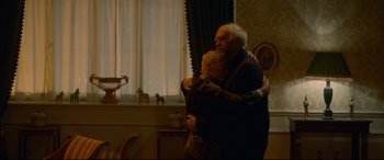 Movie still from “The Wife” (2017), directed by Björn Runge – Medium shot, Low angle