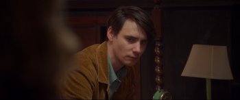 Movie still from “The Wife” (2017), directed by Björn Runge – Close Up shot, Over the shoulder angle