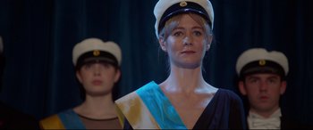 Movie still from “The Wife” (2017), directed by Björn Runge – Close Up shot, Low angle