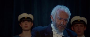 Movie still from “The Wife” (2017), directed by Björn Runge – Close Up shot, Low angle