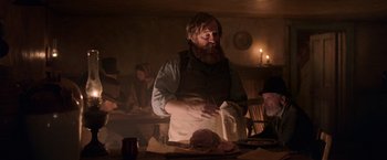 Movie still from “The Wonder” (2022), directed by Sebastián Lelio – Medium shot, Over the shoulder angle