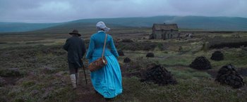 Movie still from “The Wonder” (2022), directed by Sebastián Lelio – Wide shot, Low angle