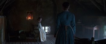 Movie still from “The Wonder” (2022), directed by Sebastián Lelio – Wide shot, Low angle