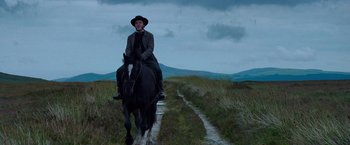 Movie still from “The Wonder” (2022), directed by Sebastián Lelio – Wide shot, Low angle