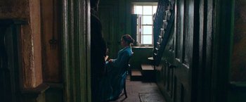 Movie still from “The Wonder” (2022), directed by Sebastián Lelio – Wide shot, High angle