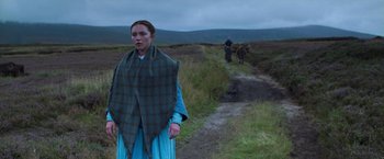 Movie still from “The Wonder” (2022), directed by Sebastián Lelio – Medium shot, Over the shoulder angle