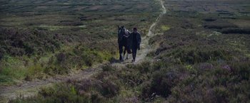 Movie still from “The Wonder” (2022), directed by Sebastián Lelio – Extreme Wide shot, High angle