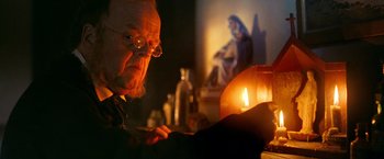 Movie still from “The Wonder” (2022), directed by Sebastián Lelio – Close Up shot, Low angle