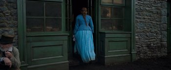 Movie still from “The Wonder” (2022), directed by Sebastián Lelio – Medium shot, Over the shoulder angle