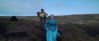 Movie still from “The Wonder” (2022), directed by Sebastián Lelio – Wide shot, Low angle