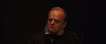 Movie still from “The Wonder” (2022), directed by Sebastián Lelio – Close Up shot, Over the shoulder angle