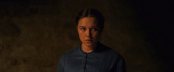 Movie still from “The Wonder” (2022), directed by Sebastián Lelio – Close Up shot, Low angle