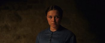 Movie still from “The Wonder” (2022), directed by Sebastián Lelio – Close Up shot, Low angle