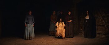 Movie still from “The Wonder” (2022), directed by Sebastián Lelio – Wide shot, High angle