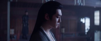 Movie still from “The Yin-Yang Master: Dream of Eternity” (2020), directed by Jingming Guo – Close Up shot, Over the shoulder angle