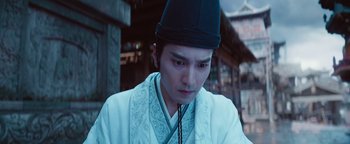 Movie still from “The Yin-Yang Master: Dream of Eternity” (2020), directed by Jingming Guo – Close Up shot, Low angle