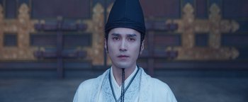 Movie still from “The Yin-Yang Master: Dream of Eternity” (2020), directed by Jingming Guo – Close Up shot, Low angle