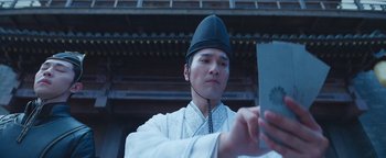 Movie still from “The Yin-Yang Master: Dream of Eternity” (2020), directed by Jingming Guo – Close Up shot, Low angle