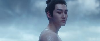 Movie still from “The Yin-Yang Master: Dream of Eternity” (2020), directed by Jingming Guo – Close Up shot, Low angle