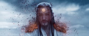 Movie still from “The Yin-Yang Master: Dream of Eternity” (2020), directed by Jingming Guo – Close Up shot, Low angle