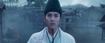 Movie still from “The Yin-Yang Master: Dream of Eternity” (2020), directed by Jingming Guo – Close Up shot, Low angle