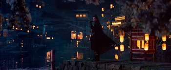 Movie still from “The Yin-Yang Master: Dream of Eternity” (2020), directed by Jingming Guo – Wide shot, Low angle