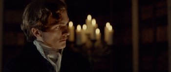 Movie still from “The Young Victoria” (2009), directed by Jean-Marc Vallée – Close Up shot, Over the shoulder angle