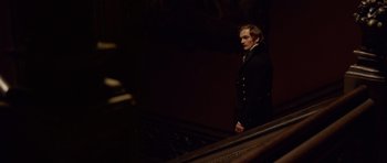 Movie still from “The Young Victoria” (2009), directed by Jean-Marc Vallée – Medium shot, Low angle