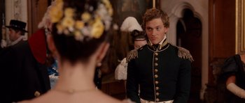 Movie still from “The Young Victoria” (2009), directed by Jean-Marc Vallée – Medium shot, Over the shoulder angle