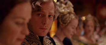 Movie still from “The Young Victoria” (2009), directed by Jean-Marc Vallée – Close Up shot, Over the shoulder angle