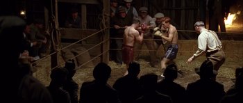 Movie still from “Seabiscuit” (2003), directed by Gary Ross – Wide shot, High angle