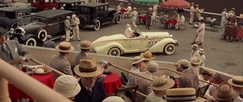 Movie still from “Seabiscuit” (2003), directed by Gary Ross – Wide shot, High angle