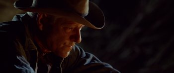 Movie still from “Seabiscuit” (2003), directed by Gary Ross – Close Up shot, Low angle