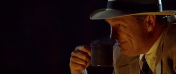 Movie still from “Seabiscuit” (2003), directed by Gary Ross – Close Up shot, Low angle