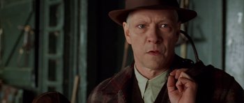 Movie still from “Seabiscuit” (2003), directed by Gary Ross – Close Up shot, Low angle