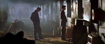 Movie still from “Seabiscuit” (2003), directed by Gary Ross – Wide shot, Low angle