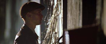 Movie still from “Seabiscuit” (2003), directed by Gary Ross – Close Up shot, Low angle