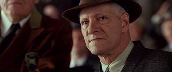 Movie still from “Seabiscuit” (2003), directed by Gary Ross – Close Up shot, Low angle