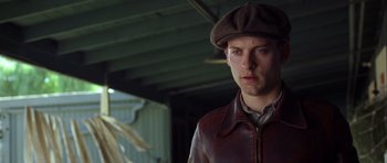 Movie still from “Seabiscuit” (2003), directed by Gary Ross – Close Up shot, Low angle