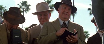 Movie still from “Seabiscuit” (2003), directed by Gary Ross – Close Up shot, Low angle