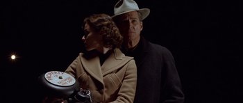 Movie still from “Seabiscuit” (2003), directed by Gary Ross – Medium shot, Low angle