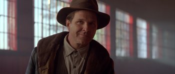 Movie still from “Seabiscuit” (2003), directed by Gary Ross – Close Up shot, Low angle