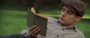 Movie still from “Seabiscuit” (2003), directed by Gary Ross – Close Up shot, Low angle