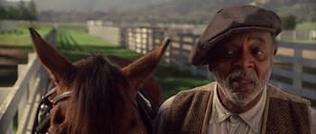 Movie still from “Seabiscuit” (2003), directed by Gary Ross – Close Up shot, Over the shoulder angle