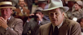 Movie still from “Seabiscuit” (2003), directed by Gary Ross – Close Up shot, Low angle