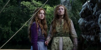 Movie still from “Vikings: Valhalla” (2022), created by Jeb Stuart – Medium shot, Low angle