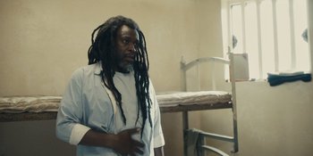 Movie still from “Small Axe” (2020), directed by Steve McQueen – Medium shot, Over the shoulder angle