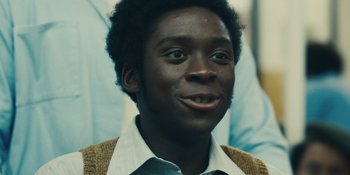 Movie still from “Small Axe” (2020), directed by Steve McQueen – Close Up shot, Over the shoulder angle