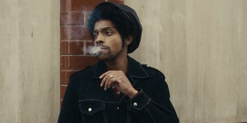 Movie still from “Small Axe” (2020), directed by Steve McQueen – Close Up shot, Low angle