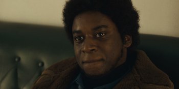 Movie still from “Small Axe” (2020), directed by Steve McQueen – Close Up shot, Over the shoulder angle